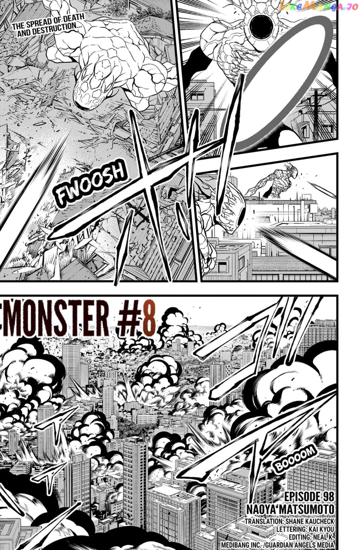 Kaiju No. 8 Chapter 98 image 01